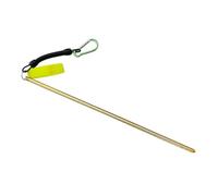 KIXZSAZ Underwater Lobster Stick Pointer for Scuba Diving Reliable Noise Maker Gear Accessories, Gold
