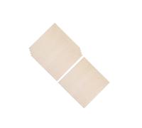 KIXZSAZ Unfinished Wooden Sheets Thin Crafts Wood Board Architectural Models Aircraft Models and Ship Model Production Model Making Accessories Building Materials Boat, 100x100x1mm