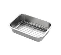 KIXZSAZ Unique Cookie Baking Tray and Cooling Rack Ensuring Optimal Cooking Preparation for Desserts Toasters Oven Pan Roasting Cooling Tray Cookie Pan Snacks