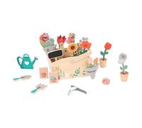 KIXZSAZ Unique Flower Garden Toy Playset Inspires Children To Nature Through Imaginative Pretend Play Activities And Creativity Flower Garden Toy Playset Toddlers Wooden Toys