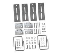 KIXZSAZ Universal 8inch Swivel Top Bunk Bracket Kit With Essential Hardware For Seamless Boat Handling Ensuring Boat Remains Firmly Supported During Transportation 8 Inch Trailer Bunk Brackets Kit Fit