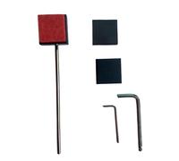 KIXZSAZ Universal Fit Kick Drum Pedal Mallet Beater Is Compatible With Various Drum Types Making Essential Accessory Pedal Felt Beater Heads And Metal Shaft
