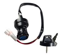 KIXZSAZ Universal Ignition Switch Moped Key Switch Proven Reliability Compatible With Electric Scooters Go Karts Motorbikes Generic Ignition Key 2 Wire 2 Pin Scooter