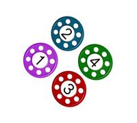 KIXZSAZ Unleash Joy With Diving Discs Childrens Swimming Pool Toys Pool Diving Skills Training These Discs Are Kids Aquatic Exercise Tools Summer Playing Games, Style B