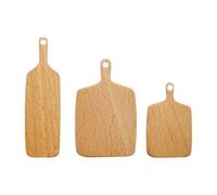 KIXZSAZ Unparalleled Miniature Dollhouse Kitchen Accessories Feature Wood Cutting Board Cheese Serving Board Enabling Unique Fun Opportunities Mini Dolls House Cheese Serving With Handle, Light Brown