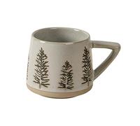 KIXZSAZ Versatile Ceramic Coffee Mug Large Mouth Smooth Lines Beautiful Atmosphere Milk Juice Coffee At Home Easter Ceramic Household Porcelain Cups Drinking