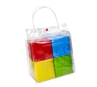 KIXZSAZ Versatile DIY Stacking Toy Learning Dice Featuring Soft And 6 Sided Clear Pockets For Fun Teaching Experiences DIY Learning Dice With 6 Sided Clear Pockets Kids