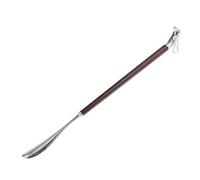 KIXZSAZ Vintage Metal Shoe Horn Long Handled Shoehorn Alternative For People Who Face Challenges When Wearing Footwear Long Handled Metal Shoe Horn Professional Lifter