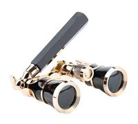 KIXZSAZ Vintage Opera Glasses Optical Binoculars Lens Theater Telescope Viewing Tool Delicate Multipurpose Rust Resistant, Black, Handle
