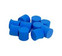 KIXZSAZ Water Feeder Block Plug Ants Farm Accessories Test Tube Sponge Plug 10pcs 15mm 18mm Ants These Farm Test Tube Sponge Plugs Are Good For Pet Needs, Blue, Diameter 18mm