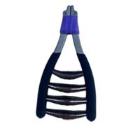 KIXZSAZ Wide Head Starting Finishing Clamp Tool for Squash and Badminton Racket Spring DesignThe Professional Starting Clamp is Designed with 4 Spring Stringing Machine Starter, Black, Length 14 cm
