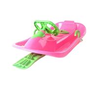 KIXZSAZ Winter Activities Elevated With Steerable Snow Sled Designed To Provide Engaging Thrilling Experiences Kids Love Steerable Snow Sled For Kids With , Pink , 102x19x48cm