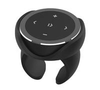 KIXZSAZ Wireless Bluetooth Car Convenient Volume Adjustment Media Control Button Allows To Play Or Pause Music Motorcycle Kit, black