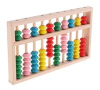 KIXZSAZ Wooden Bead Abacus Counting Toy Featuring Smooth Sliding Beads Making Learning Math Exciting And Interactive Counting Bead Abacus Wooden Toy Kids Math