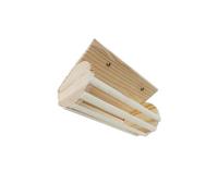 KIXZSAZ Wooden Bunny Hay Holder Grass Dispenser Rabbit Manger Hay Feeder Provides Entertainment And Nutrition For Pets Wooden Grass Dispenser With Chew Toys For Guinea