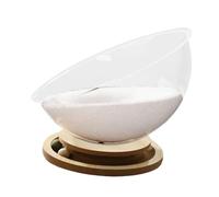 KIXZSAZ Wooden Cat Bed Transparent Cat Bed Space Pet With Advanced Features Encouraging Relaxation And Playful Behavior All Seasons Universal Detachable Kittens Hammock