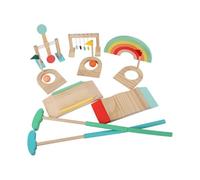 KIXZSAZ Wooden Simulation Golf Kits Kids Golf Club Set Timeless Gift Encouraging Outdoor Activity And Fun Keeping Entertained For Hours. Mini Balance Set For Kids Is Designed For