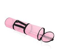 KIXZSAZ Xmas Gift Wrapping Paper Bag Wrap Organizer Container Waterproof Ribbons Holder Heavy Duty Organization Fireplace, Pink, 60cm
