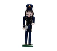 KIXZSAZ Xmas Nutcrackers Figures Kitchen Table Ornaments Classic Nutcracker Figurine Brings Holiday Spirit To Homes 36cm Wood Doll Decoration Figure Handcraft Puppet