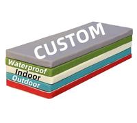 Kiyeocca Custom Bench Cushion, Bay Window Seat Cushions, Indoor Seating Pad Non Slip, High Density Foam Mattress Pad, Replacement Couch Sofa Cushions