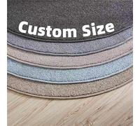 Kiyeocca Custom Size Carpet Rug, Whole-House Wall to Wall Tailored Carpet Solutions for Entire Home, Outside Entrance Doormat, Hallway Cut to Shape Non-Slip Conference Room Rug, Non-Slip Floor Mat Pad