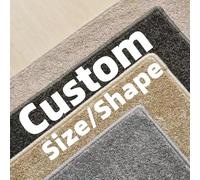 Kiyeocca Custom Size Rugs, Whole-House Wall to Wall Tailored Carpet Solutions, Bespoke Stair Hallway Runner, Indoor Entrance Doormat, Cut to Shape Non-Slip Conference Room Rug, Made to Order Floor Mat