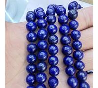 KIZAMI 37-110pcs 3-10mm Lapis Lazuli Round Loose Gemstone Beads High,Quality Polished Natural Stones for DIY Jewelry Making, Craft Projects