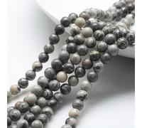 KIZAMI 45/90/135pcs 8mm Green Agate Loose Gemstone Beads, DIY Bracelet Making, Smooth Finish, Polished Natural Stones for Jewelry Crafting