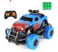 Kizeefun Remote Control Cars for Kids, RC Car Toys for 3-8 Years Old Boys & Girls, Off Road Vehicle Racing Car, Blue