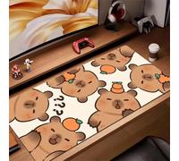KIZIFI Gaming Mouse Pad 23.6x15.7x0.08 inch, Cartoon Bear XXL Extended Mouse Mat, Non-Slip Keyboard Mat with Stitched Edges, Large Mouse Mats for Desk Home Office