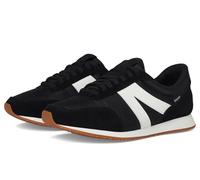 Kizik Slip On Sneakers: Milan - Comfortable, Retro Nylon & Suede, Mens & Womens Walking Shoes with Arch Support, Hands Free Convenience, Wear All-Day, Black/White, 6 Women/4.5 Men