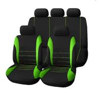 KizmiQ 9 Pcs Car Seat Cover Sets for MG ZS MG4 MG5 ZS EV 2022 2023 Polyester Washable fabric Non-Slip Durable Full Surround 5-seater Seats Protector,D