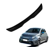 KizmiQ Car Rear Spoilers,for Abarth 595 Roof Wing Hatchback Modification ABS Spoiler reduces drag Improve Fuel Efficiency spoiler,A/Black