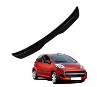 KizmiQ Car Rear Spoilers,for Peugeot 107 Roof Wing Hatchback Modification ABS Spoiler reduces drag Improve Fuel Efficiency spoiler,A/Black