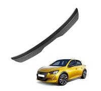 KizmiQ Car Rear Spoilers,for Peugeot 208 2012 2013-2017 2018 2019 2020 2021 2022 2023 2024 Roof Wing Hatchback Modification ABS Spoiler reduces drag Improve Fuel Efficiency spoiler,B/Carbon Fiber