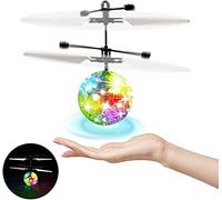 Kizmyee Flying Ball, 360° Rotating Hand Operated Rechargeable Kids Toys | Mini Drone Flying Toys, Infrared Induction Model Toys, Aircraft Helicopter, Flying Orb Ball for Boys & Girls Age 3 4 5 6 7 8+