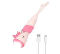 Kizmyee Rechargeable Silicon Torch, Unicorn LED Children's Torch, Dimmable, High Lumen, Strobe 3 Modes Pocket Light for Children Camping, Emergencies, Outdoor, Portable Lighting