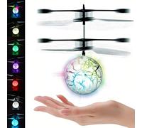 kizplays Flying Ball, Kids Drone Toy, Hand Control LED Flying Toys for Boys Girls 6-15 Years, Includes 1 x Flying Ball, USB Charging Cable