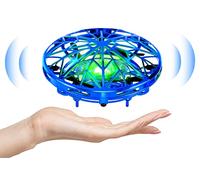 kizplays UFO Drone, Hand Controlled RC Quadcopter Toy for Kids