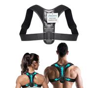 Kizu Back Posture Corrector for Women, Kizu Back Posture Corrector for Men - Comfortable Upper Back Brace, Adjustable Shoulder Support, Helps Relieve Neck, Back and Shoulder Pain, Fits discreetly