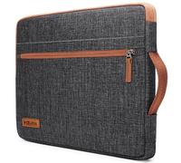 kizuna 12.5-13.3 Inch Laptop Sleeve Case Computer Bag for 13.6" New MacBook Air M2 2022/iPad Pro M2 12.9"/MacBook Pro 14 M1 Max 2022/13.3" MacBook Air/14.2" MateBook X Pro/Lenovo/Dell,Brown