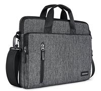 KIZUNA Laptop bag Case 12.5 Inch Shoulder Sleeve briefcase For 13.6" MacBook Air M2 2022/13.3" Yoga Slim 7i Carbon/13.3" HP Envy x360 13/14" ThinkPad X1 Carbon/14.2" MateBook X Pro/Acer/ASUS, Grey