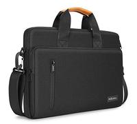 KIZUNA Laptop Bag Case 13.3 Inch Computer Shoulder Messenger Sleeve Briefcase For 13" MacBook Air /14" Lenovo ThinkPad X1 Carbon/14 IdeaPad Flex 5i /Yoga C740 C930/IdeaPad C340/Huawei,Black