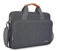 KIZUNA Laptop Bag Case 13 Inch Computer Shoulder Sleeve for MacBook Pro 14 M4 Max & M4 Pro/13.6"Macbook Air M4 M3/14" IdeaPad Slim 5i & Pro 5i/ThinkPad X1 Carbon Gen 12/Yoga Slim 9i/HP Envy x360, Grey