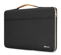 KIZUNA Laptop Sleeve Case 14 Inch Computer Bag for MacBook Air 15 M3 M2 2024/IdeaPad Slim 3i 14"/14" lenovo Yoga Slim 7 Pro X/14" Lenovo ThinkPad L14 Gen 3/Surface Laptop Studio 2,Black