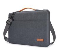 KIZUNA Laptop Sleeve Case 16 Inch Computer Carrying Bag for 16" MacBook Pro M3 M1 M2 Max/16 Dell Pro 16 Plus/15 Yoga Slim 7i/14 Dell Latitude 5550/15.3ʺ ThinkPad X9 15/15" IdeaPad Slim 3i Gen 8,Grey