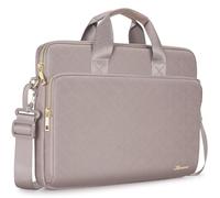 KIZUNA Laptop Sleeve Case 17 Inch Shoulder Bag Computer Handbag for 17.3" Lenovo Legion 5/5i/LG gram 17/17.3" MSI 17/Dell G7/17 Lenovo IdeaPad 3i Gen7/HP Gaming Pavilion 17/Lenovo Ideapad 700,Khaki