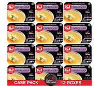 KJ Poultry Kosher for Passover Gluten Free Meals, Chicken Soup with Non Gebrokts Matza Balls, Halal, (12 Pack) Prepared Entree Fully Cooked, Shelf Stable Microwave Dinner, Travel, Military, Camping