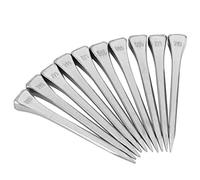 KJAOYU 250 Pcs Horseshoe Nails, Nail Accessory Horse Equipment Horse Hoof Nail, for Horse Hoof Care - Essential for Farriers and Horse Owners with Fine Workmanship