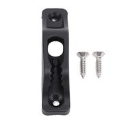 KJAOYU Boat Rope Clam Cleat - Nylon Non Slip Stable Fastening for Yachts & Ships, Black, 44 x 13mm / 1.73 x 0.51in, 2 Pcs, for Sailors and Marine Enthusiasts (86 X 20mm / 3.39 X 0.79in 1 Pcs)